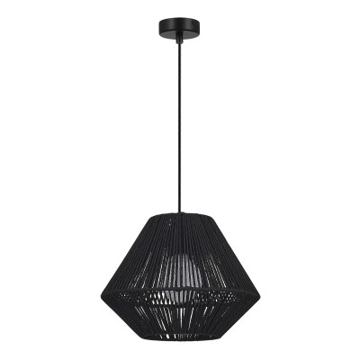 SLE6025-403-01 Светильник подвесной черный/черный E27 1*40W