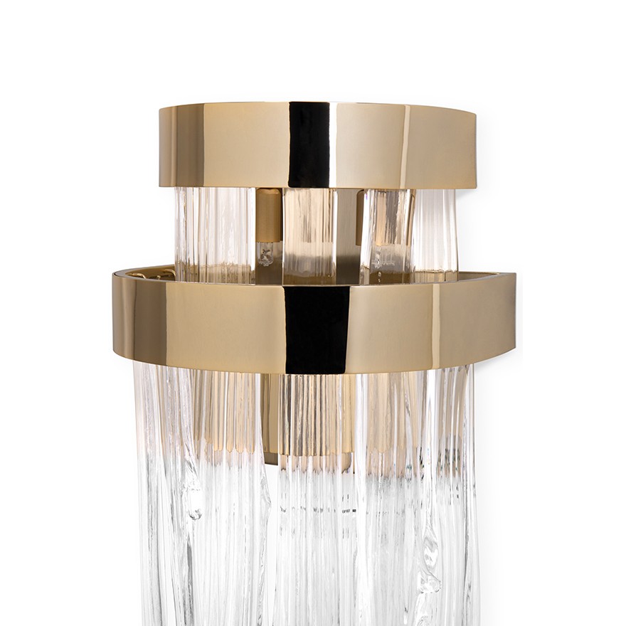 Настенный светильник Delight Collection KM0990W-2 brass