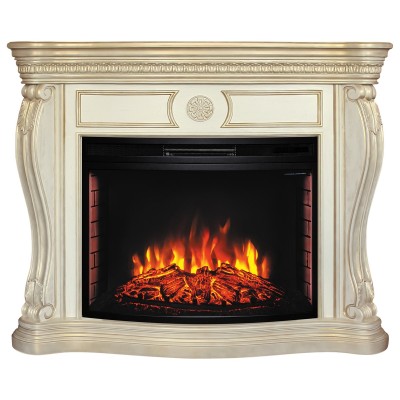 Электрокамин Barcelona 33 WT с очагом Firespace 33