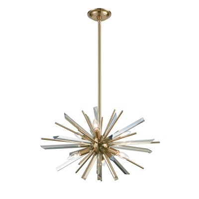 Люстра Delight Collection P68112-6AB antique brass