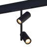 ST808.436.16 Магнитный трековый светильник Черный LED 1*16W 3000K 950Lm Ra>90 36° IP20 D45xH240 48VV