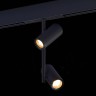 ST808.436.16 Магнитный трековый светильник Черный LED 1*16W 3000K 950Lm Ra>90 36° IP20 D45xH240 48VV