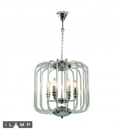 Подвесной светильник iLamp MONO P2481-6 CHROME