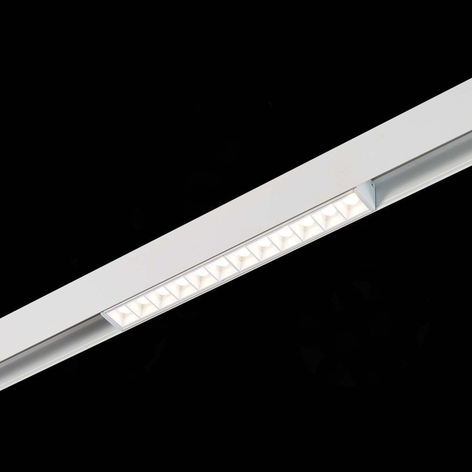 ST361.546.12 Магнитный трековый светильник Белый LED 1*12W 4000K 1 009Lm Ra>80 36° IP20 L222xW22xH44