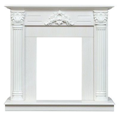 Портал для электрокамина Stefania STD WT Белое золото