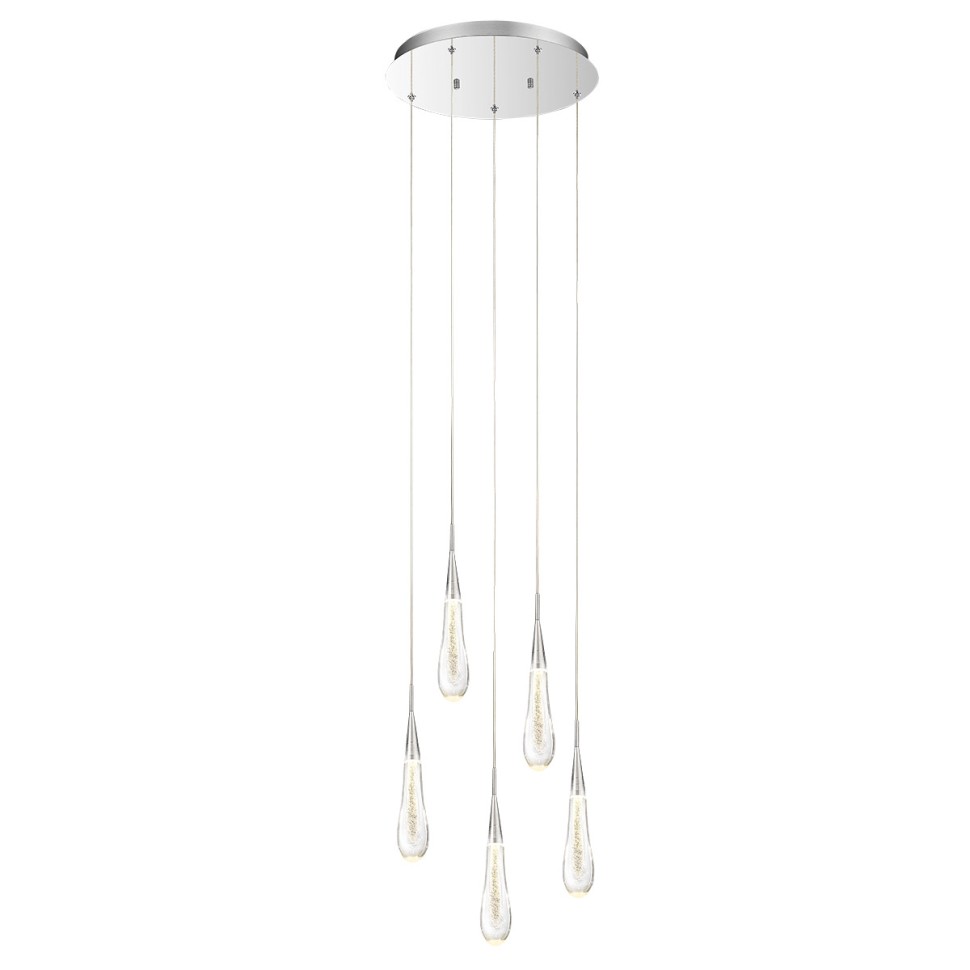 Подвесной светильник Delight Collection MD-023B-5 chrome