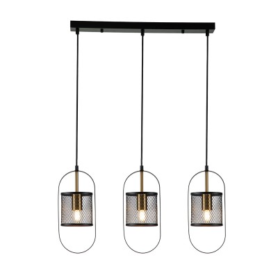 INDIGO Подвесной светильник VIA 10009/3P Black