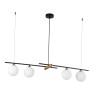 INDIGO Подвесной светильник OPACO 11015/4P Black