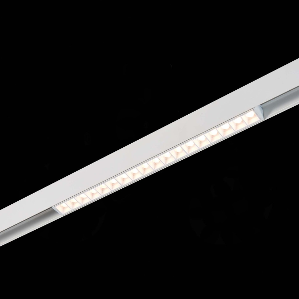 ST361.536.18 Магнитный трековый светильник Белый LED 1*18W 3000K 1 407Lm Ra>80 36° IP20 L331xW22xH44