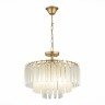 SLE260103-05 Светильник подвесной Шампань/Шампань, Прозрачный E14 5*40W