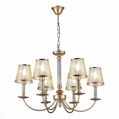 SLE1115-203-06 Светильник подвесной розовое золото/Розовое золото E14 6*60W