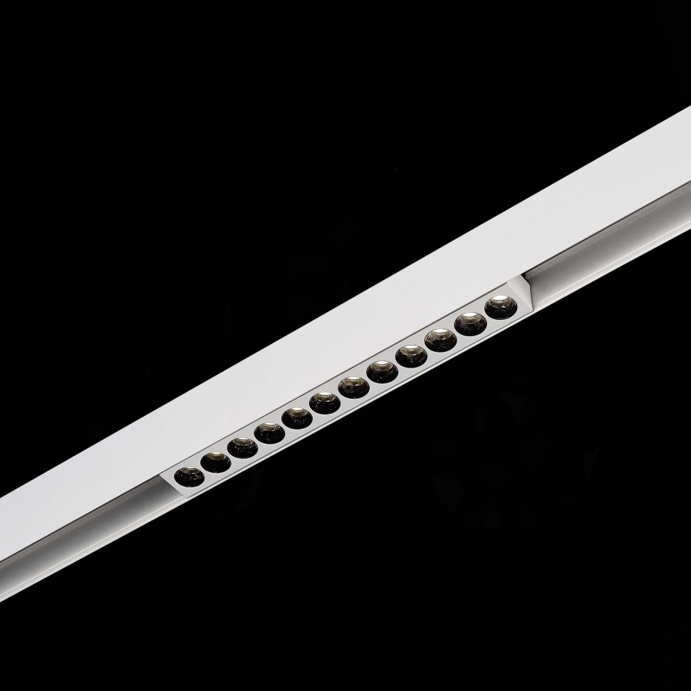 ST806.546.12 Магнитный трековый светильник Белый LED 1*12W 4000K 550Lm Ra>90 36° IP20 L220xW22xH44 4