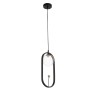 SL1201.403.01 Подвес ST-Luce Черный/Прозрачный G9 1*5W