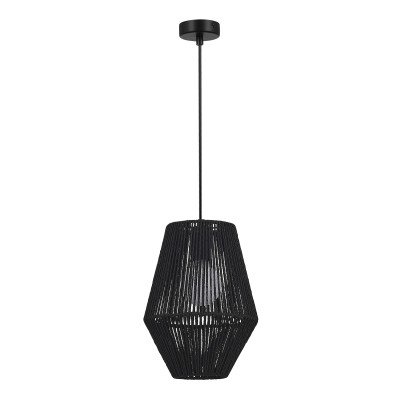 SLE6025-413-01 Светильник подвесной черный/черный E27 1*40W