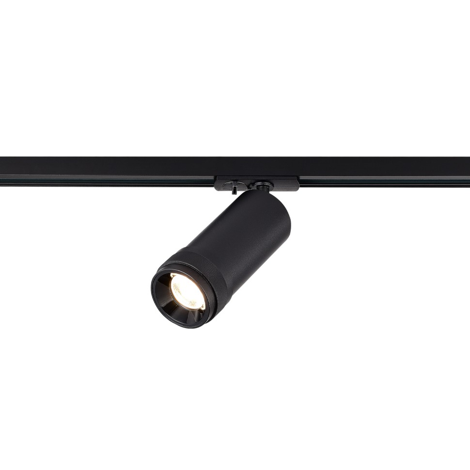 ST385.446.10 Св-к трек. Zoom Черный LED 1*10W 4000K 900Lm Ra 10-55° IP20 D55xH125 220V