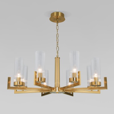 Подвесная люстра Eurosvet 60133/8 латунь