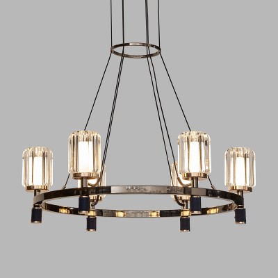 Люстра Delight Collection P0738-6A gold/pearl black