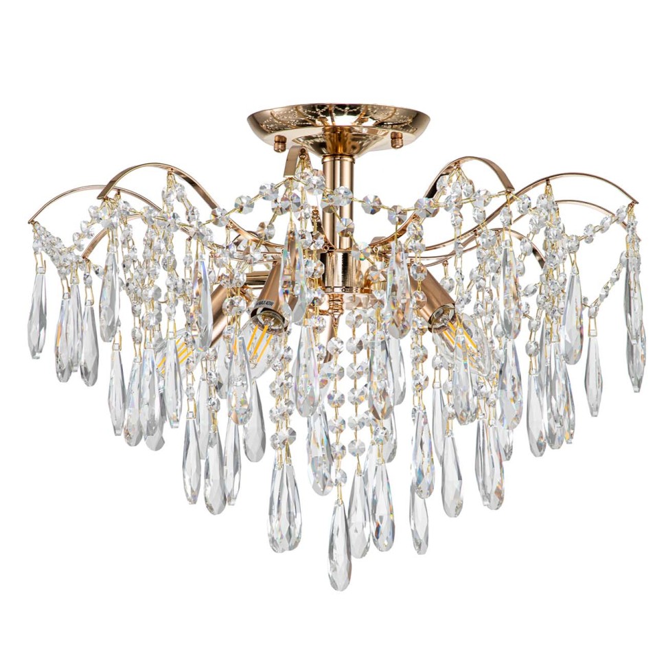 Люстры На штанге Escada 1124/5PL E14*40W Gold