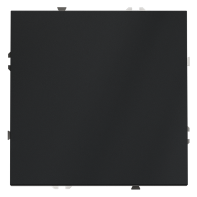 Перекрестный переключатель встраиваемый VOLTUM S70 одноклавишный 10А, (графит)