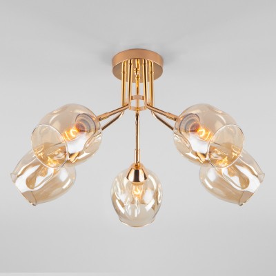 Люстра на штанге Eurosvet 30164/5 золото