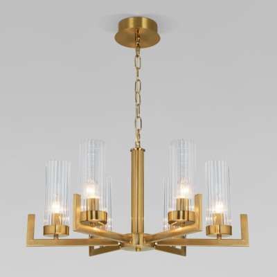 Подвесная люстра Eurosvet 60133/6 латунь