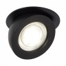 ST654.448.10 Св-к встр. Черный LED 1*10W 4000K 850Lm Ra>90 38° IP20 D109xH60 180-240V