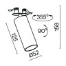 Встраиваемый светильник Technical C053CL-L12W4K-W-W