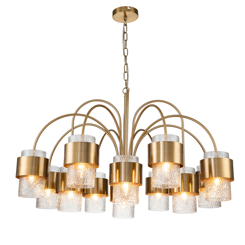 INDIGO Подвесной светильник ELEGANZA 12019/A/12P Brass