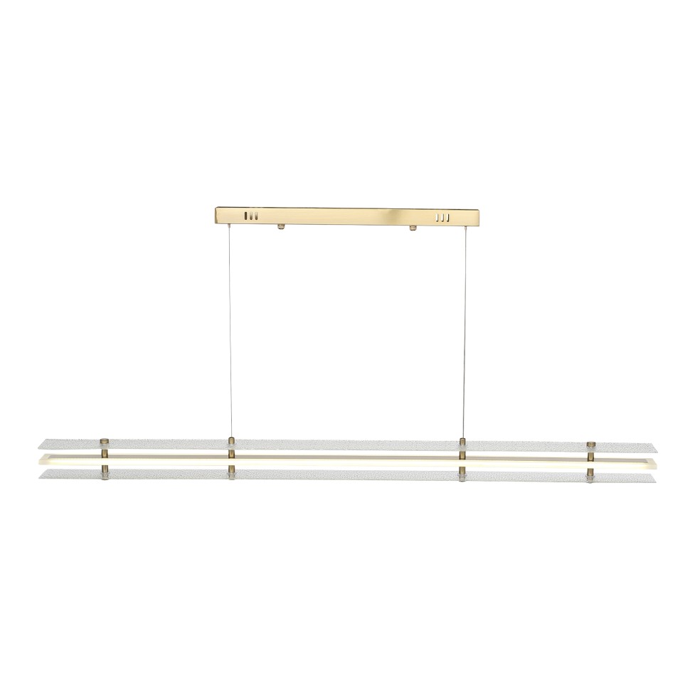 SL6245.223.01 Светильник подвесной ST-Luce золотистый/Прозрачный LED 1*30W 4000K