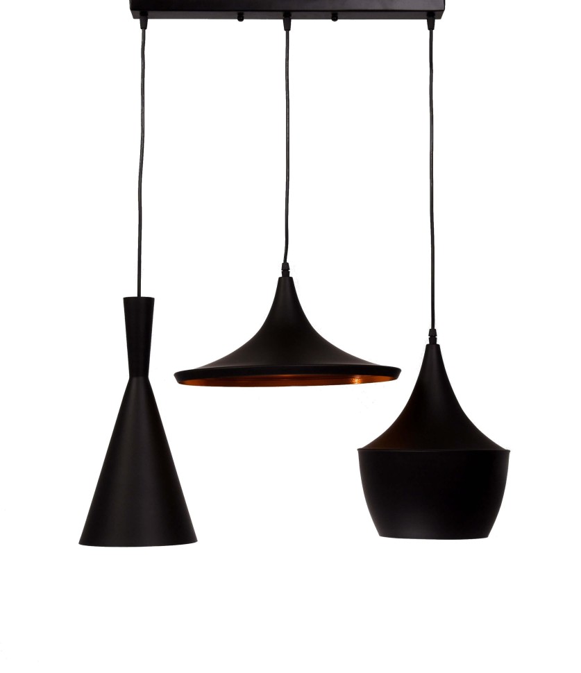 Подвесной светильник Lumina Deco Foggi LDP 7712-3 PR BK