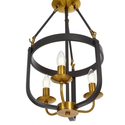 Подвесной светильник Lumina Deco Berling LDP 8024-3 BK+MD