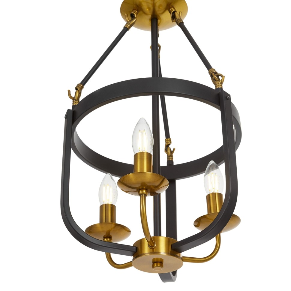 Подвесной светильник Lumina Deco Berling LDP 8024-3 BK+MD