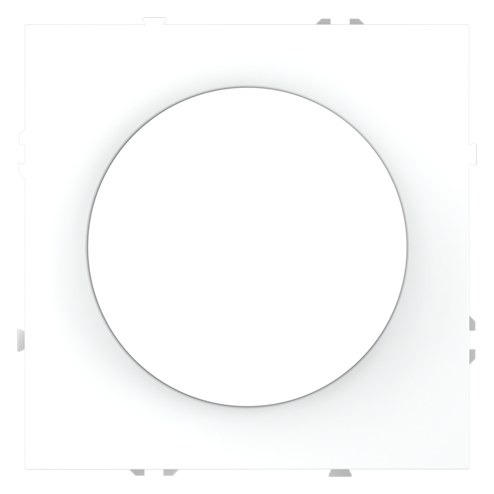 Светорегулятор встраиваемый VOLTUM S70 поворотно-нажимной 600 Вт, (белый матовый)