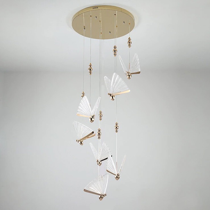 Подвесной светильник Delight Collection OM8201008-7 rose gold