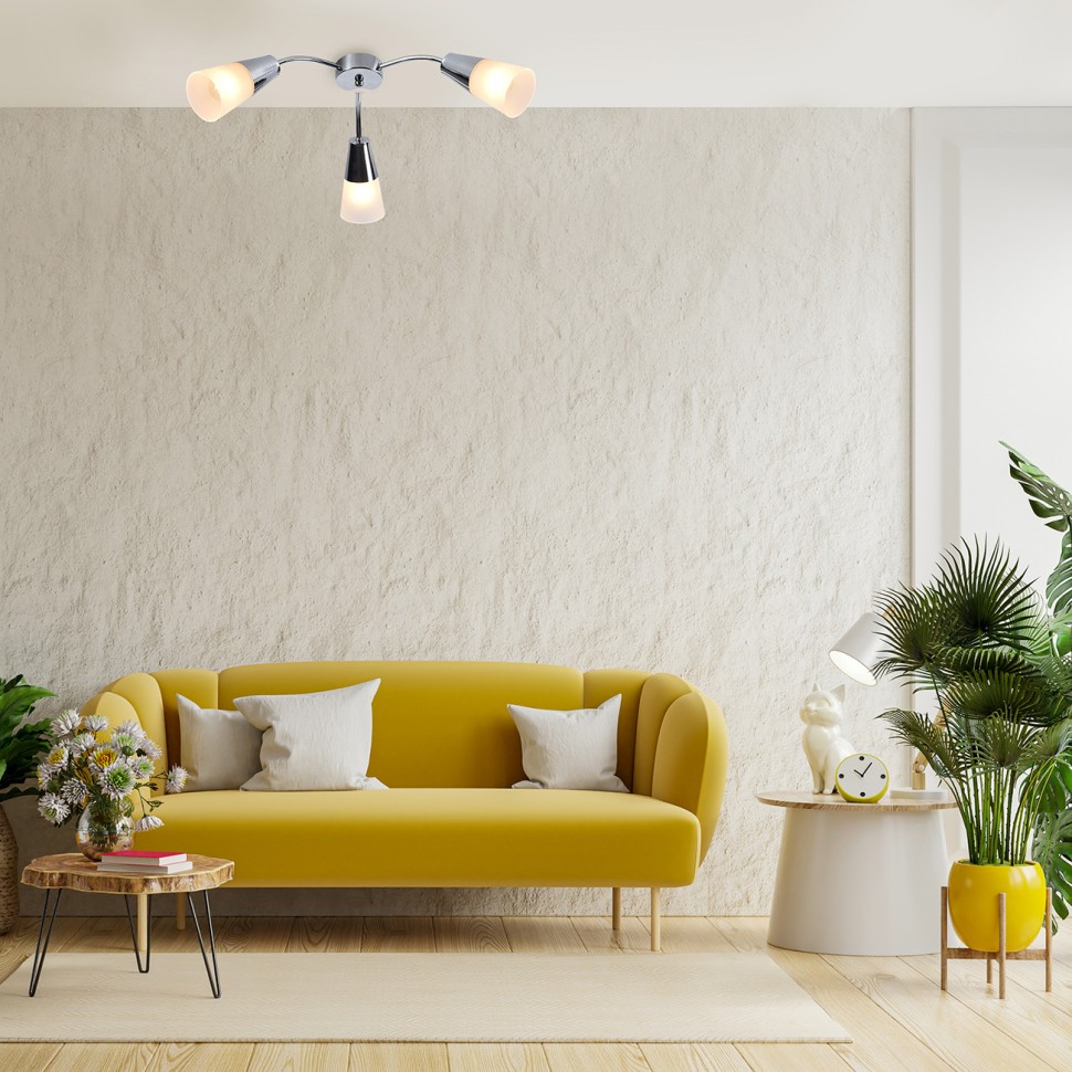 Люстры Потолочные Escada 1100/3P Е14*40W Chrome