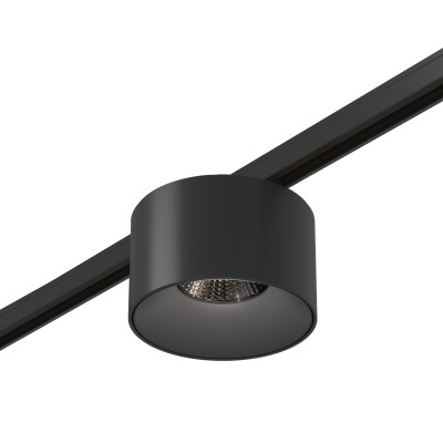 ST669.446.05 Магнитный трековый светильник Черный LED 1*5W 4000K 350Lm Ra&gt;90 36° IP20 D60xH37 24V