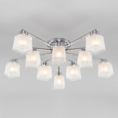 Накладная люстра Eurosvet 30162 хром