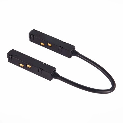 ST006.449.00 Коннектор питания угловой для магнитного шинопровода  ST-Luce Черный