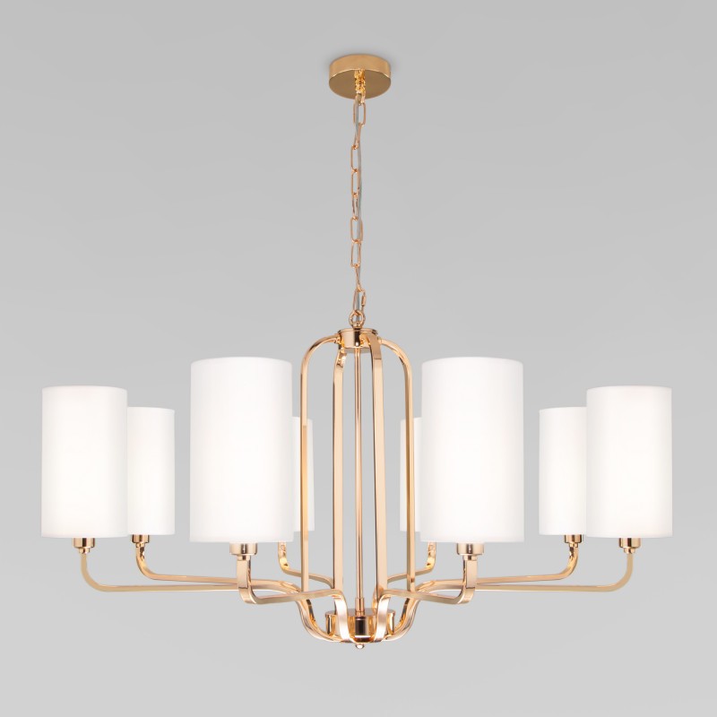 Подвесная люстра Eurosvet 60128/8 золото