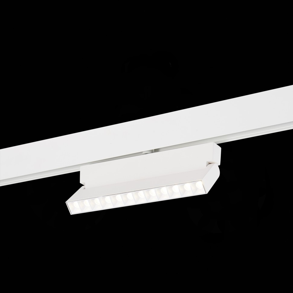 ST362.546.12 Магнитный трековый светильник белый LED 1*12W 4000K 1 009Lm Ra>80 36° IP20 L219xW22xH13