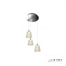 Подвесной светильник iLedex Flora WD8007-3 Хром