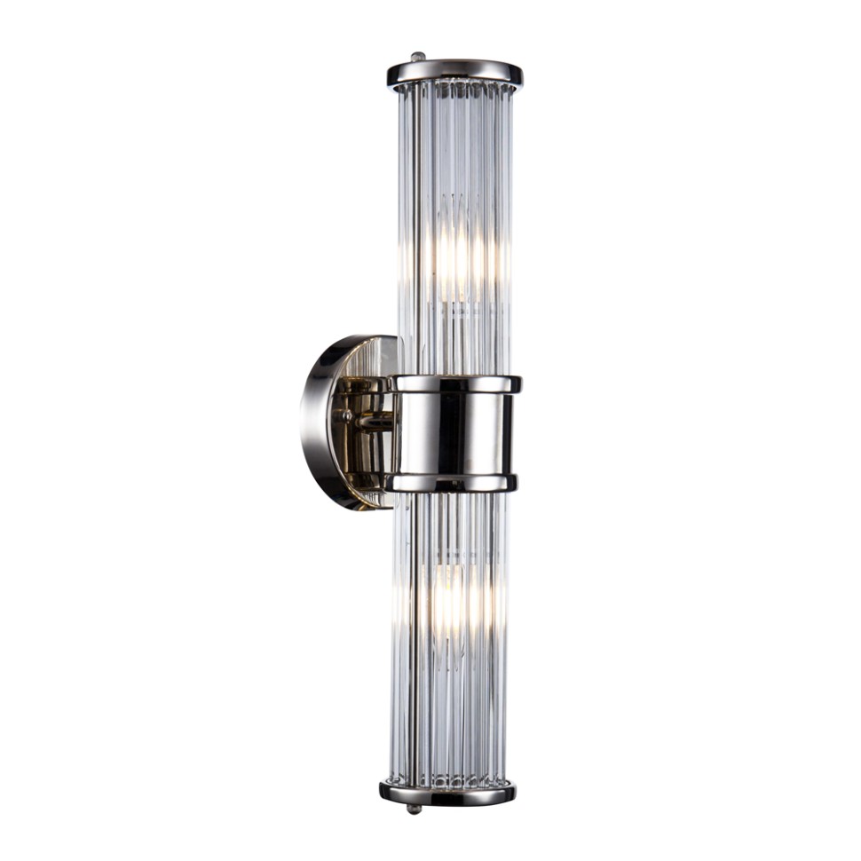 Настенный светильник Delight Collection KM0768W-2 nickel