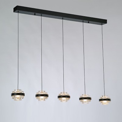 Подвесной светильник Delight Collection MD22030002-5B black/clear