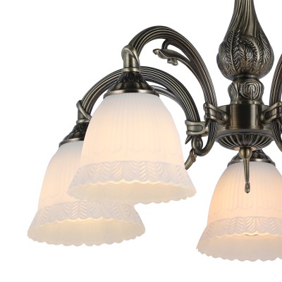 Люстры Потолочные Escada 1114/5PL E27*60W Bronze