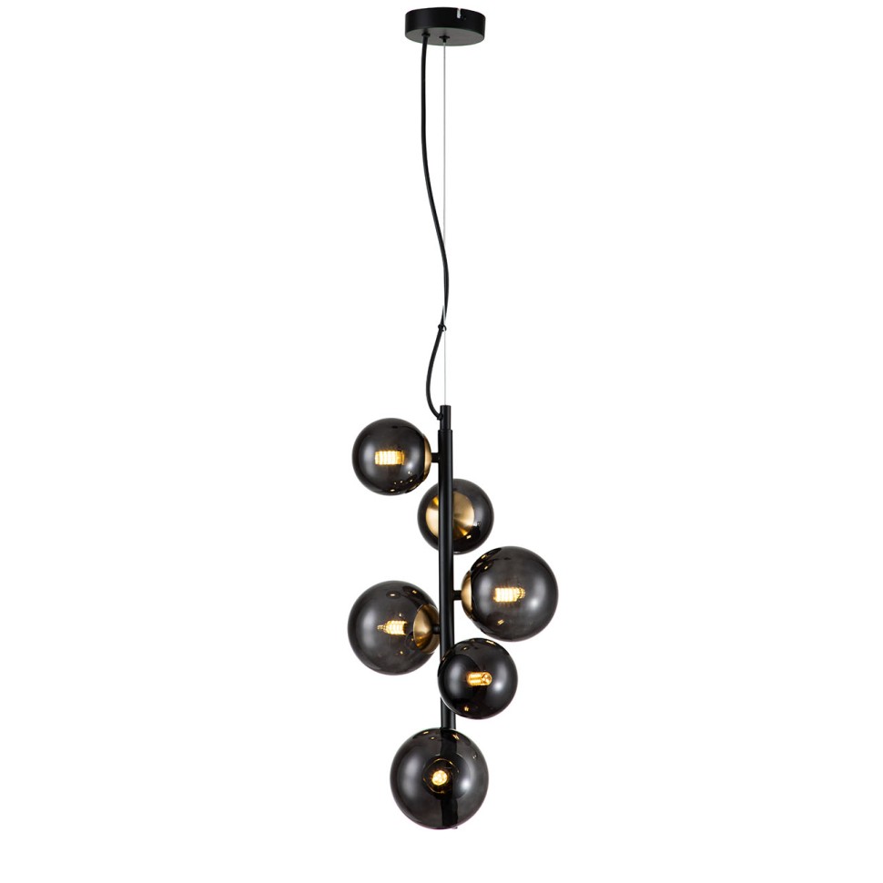 INDIGO Подвесной светильник MOLECOLA 11018/6P Black