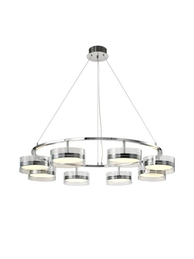 Люстра ZORTES DONUT ZRS.1802.08 Мощность-96Вт Тип лампы: Встроенный  Встроенный LED