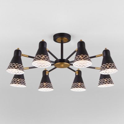 Люстра на штанге Eurosvet 70100/8 черный