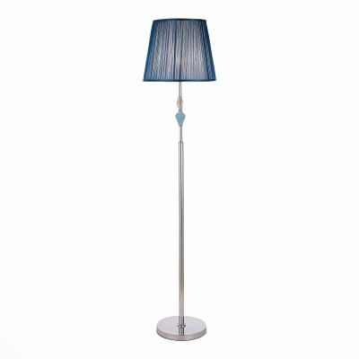 SLE1116-105-01 Светильник напольный Хром/Голубой E27 1*60W