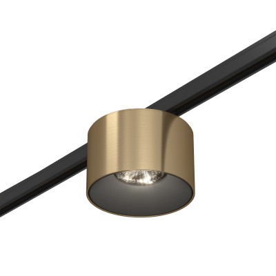 ST669.346.05 Магнитный трековый светильник Латунь LED 1*5W 4000K 350Lm Ra&gt;90 36° IP20 D60xH38 24V