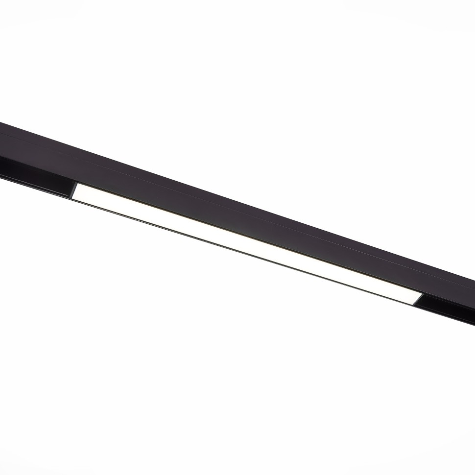 ST360.436.12 Магнитный трековый светильник Черный LED 1*12W 3000K 780Lm Ra>90 120 IP20 L406xW22xH44 48V